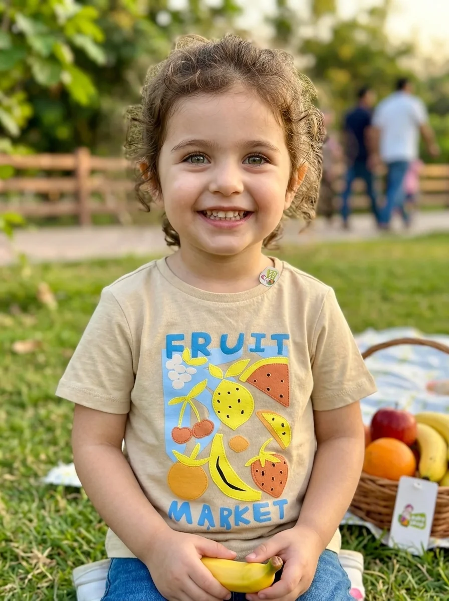 Girls Short  Sleeve  T-Shirt ( Size-0/3 M To 6Y) ( 116846)