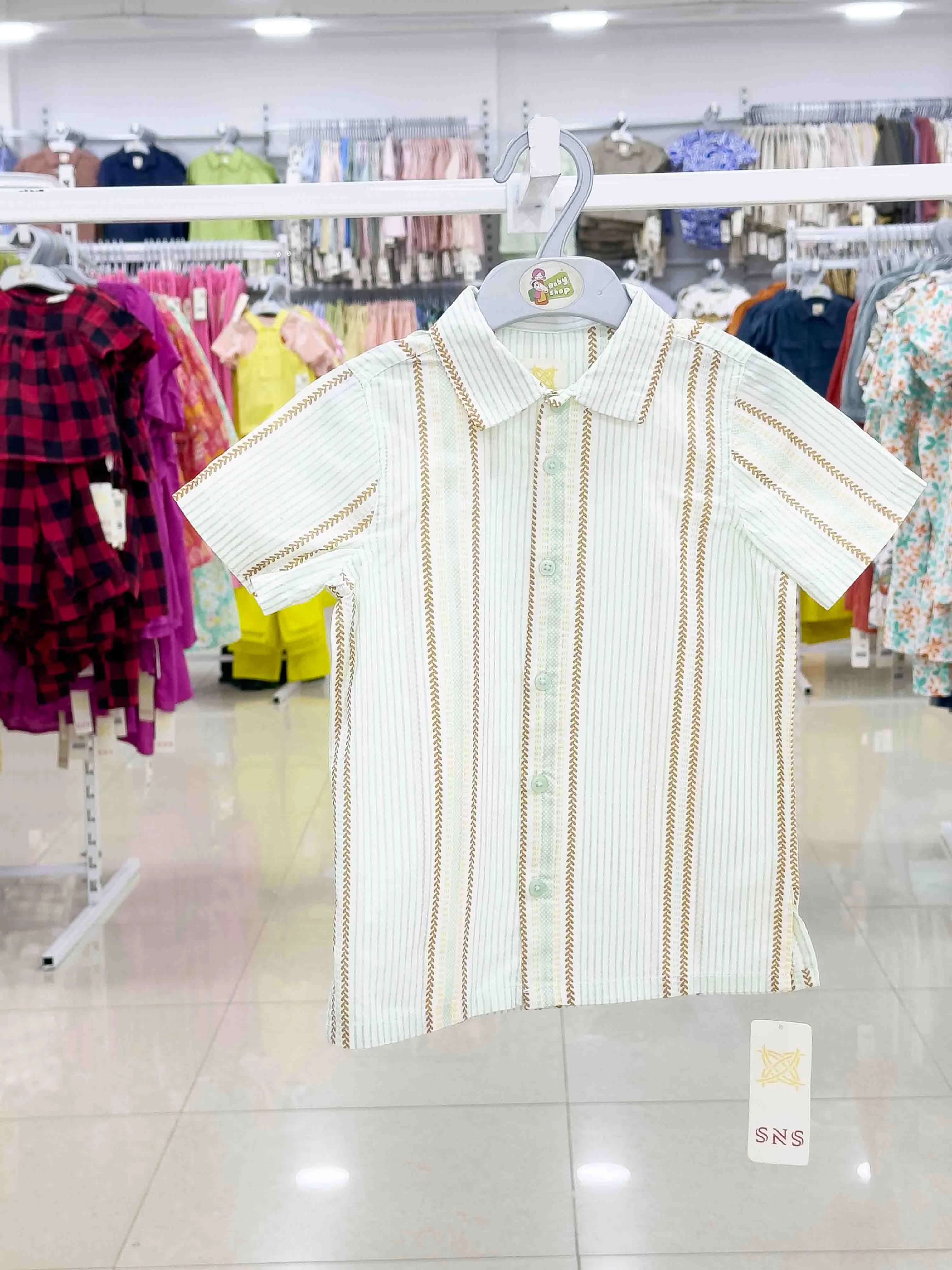 Boys Short  Sleeve  Shirt ( Size-0/3 M TO 15/16 Years) (120095)