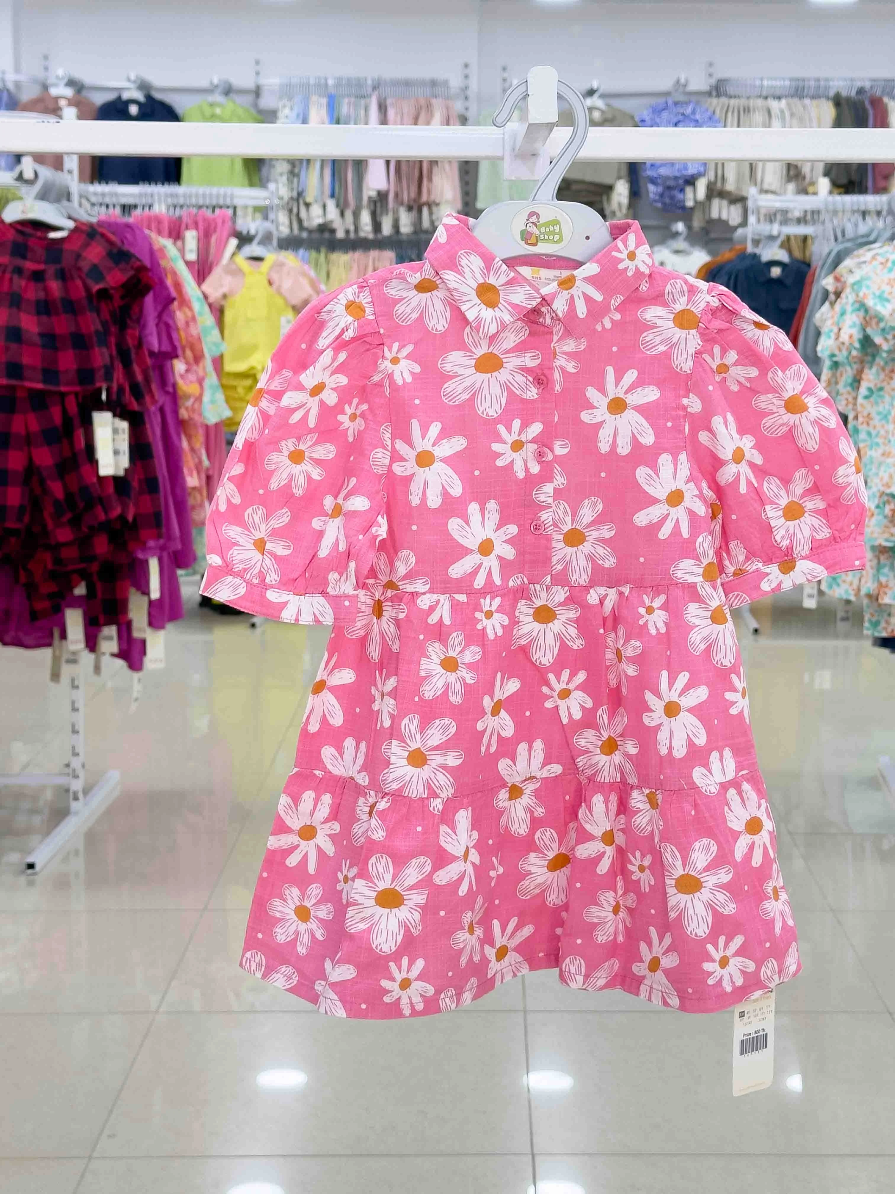 Girls Dress (Size-0/3 M -6 Years ) (120131)