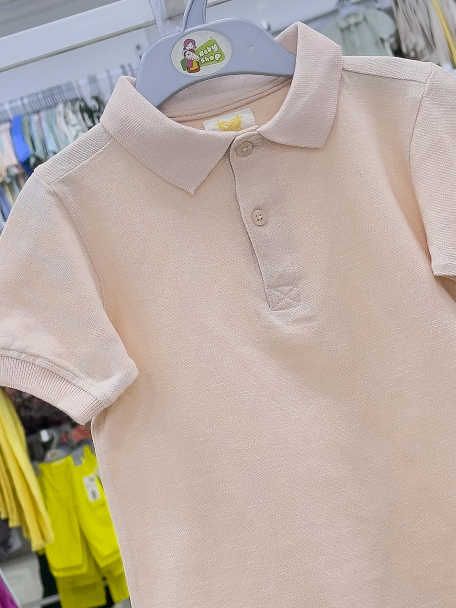 Boys Short  Sleeve Polo  T-Shirt ( Size-0/3 M To 6 Years ) (118857)