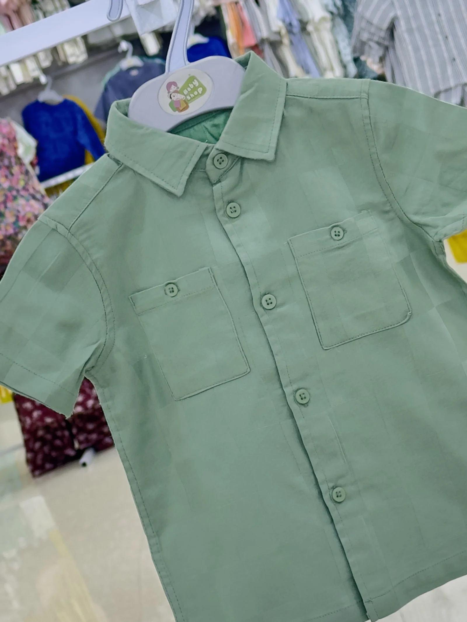 Boys Short  Sleeve  Shirt (Size-0/3 M TO 6 Years) (118338)
