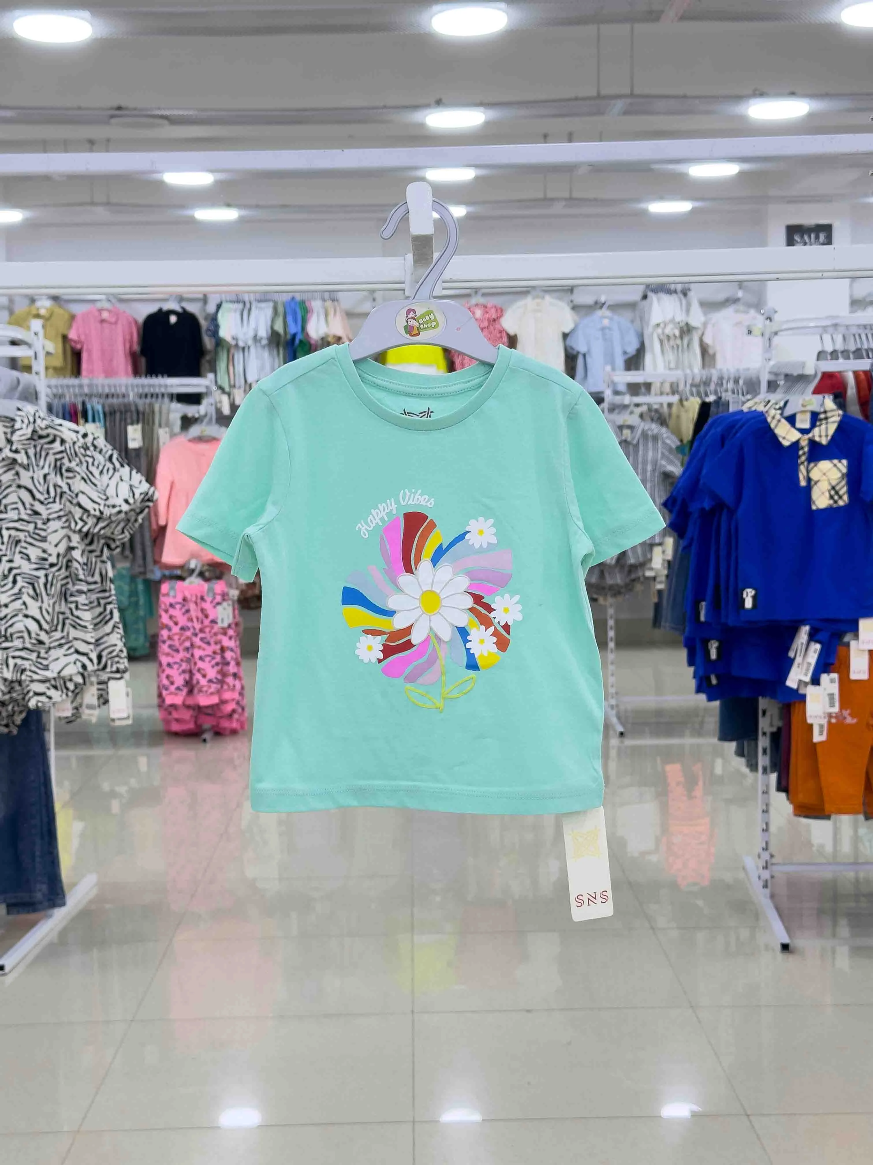 Girls Short Sleeve T- Shirt ( Size-0/3 M to 6 Years) 117062