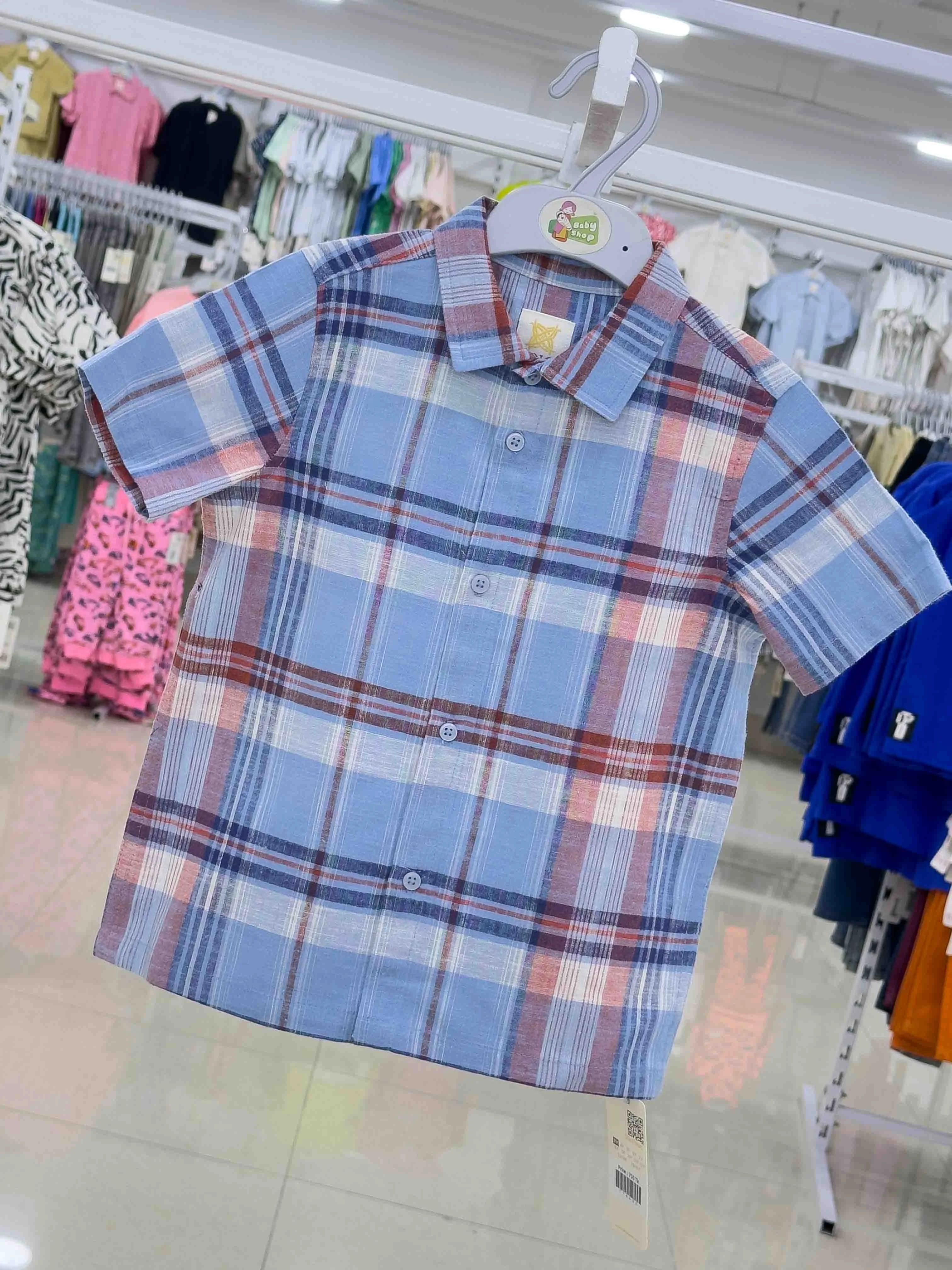 Boys Short Sleeve Shirt (3Y-15/16 Year) (116432)