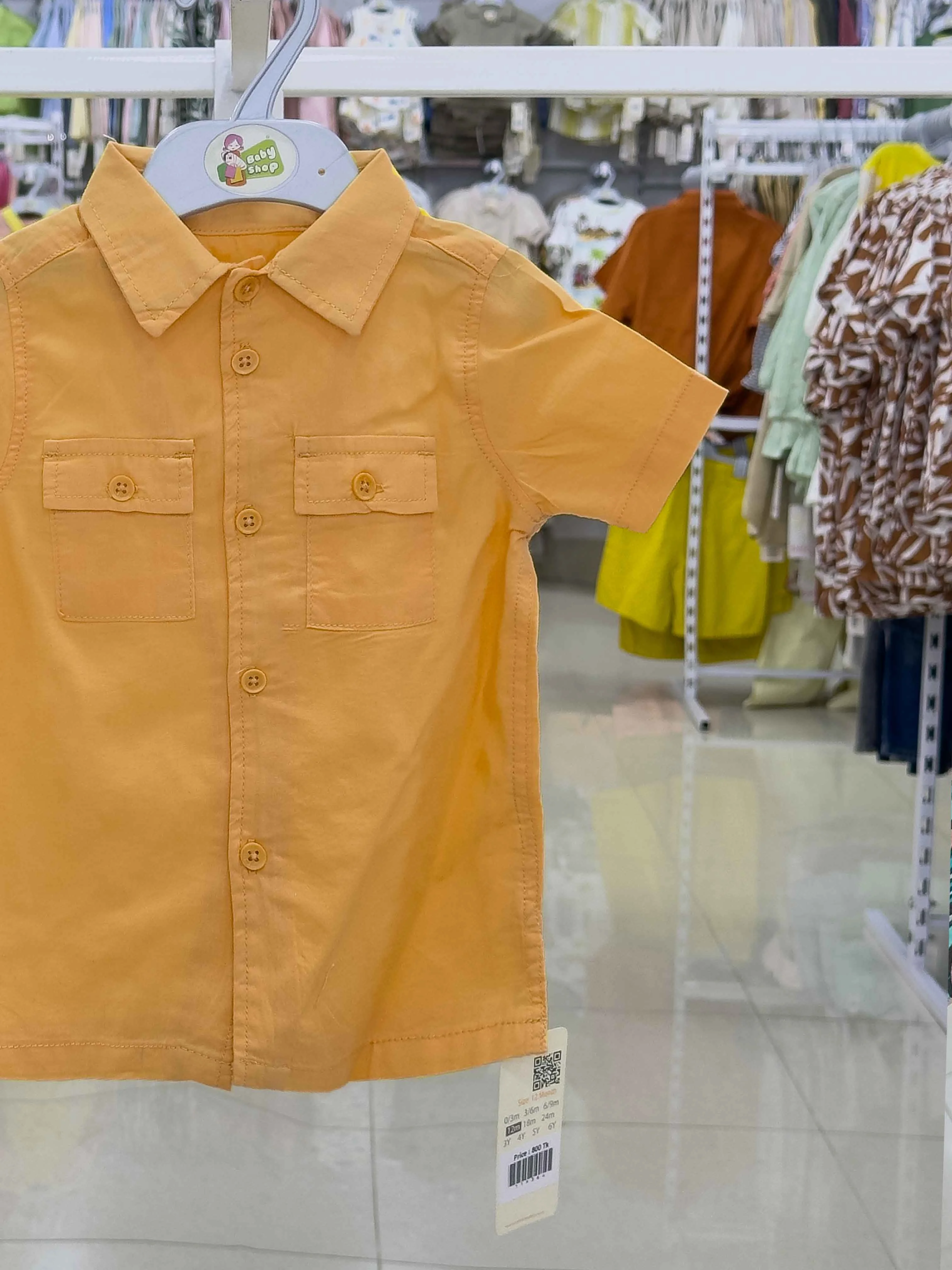 Boys Short  Sleeve  Shirt ( Size- 0/3 M TO 6 Years ) (119361)