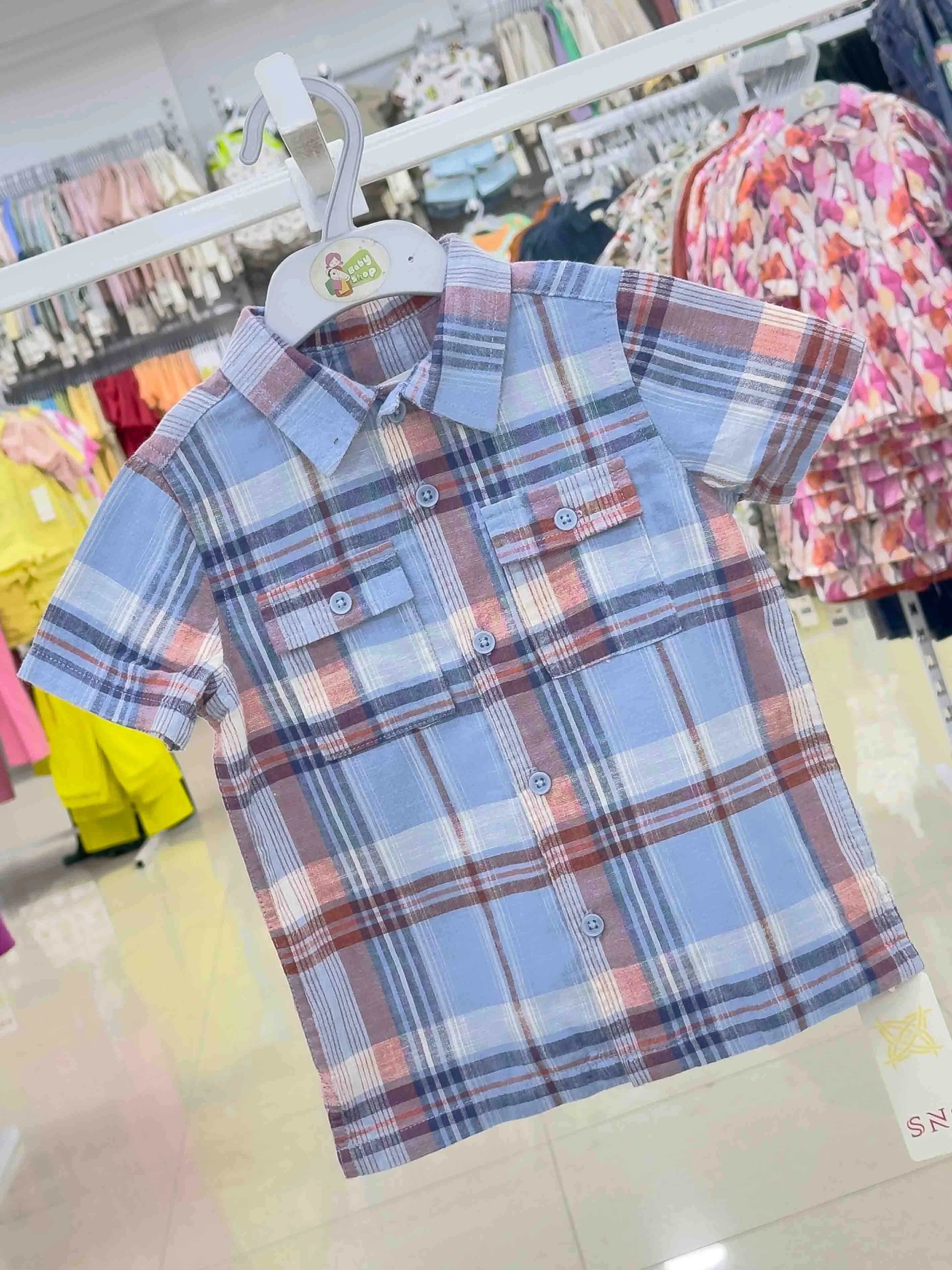 Boys Short Sleeve  Shirt (size-0/3 M to 6 Year) (121523)