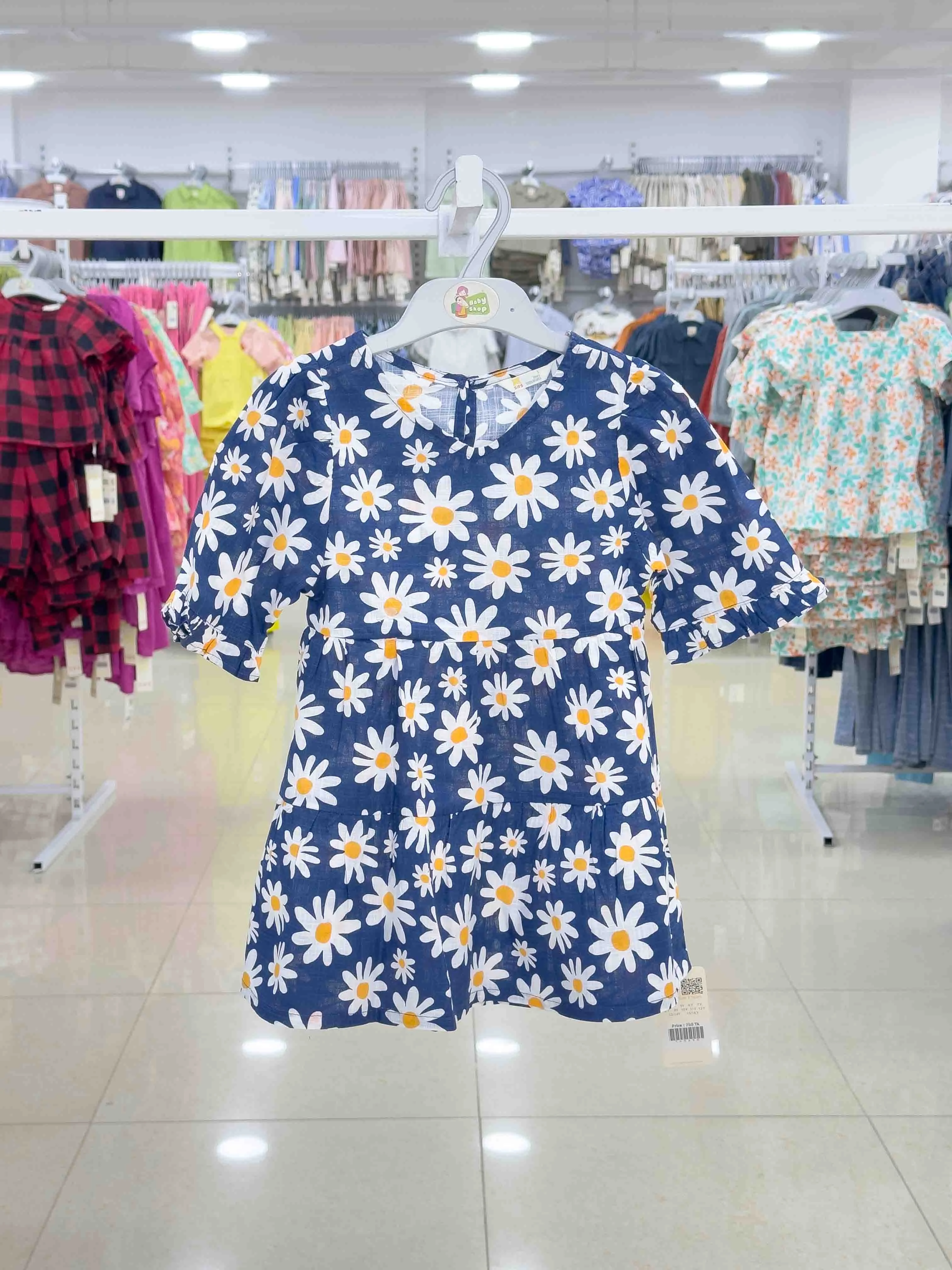 Girls Dress (Size-0/3 M -6 Years ) (120290)