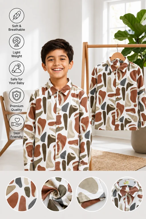 Boys Full Sleeve Shirt. (3 Years-15/16 Years) (114559)