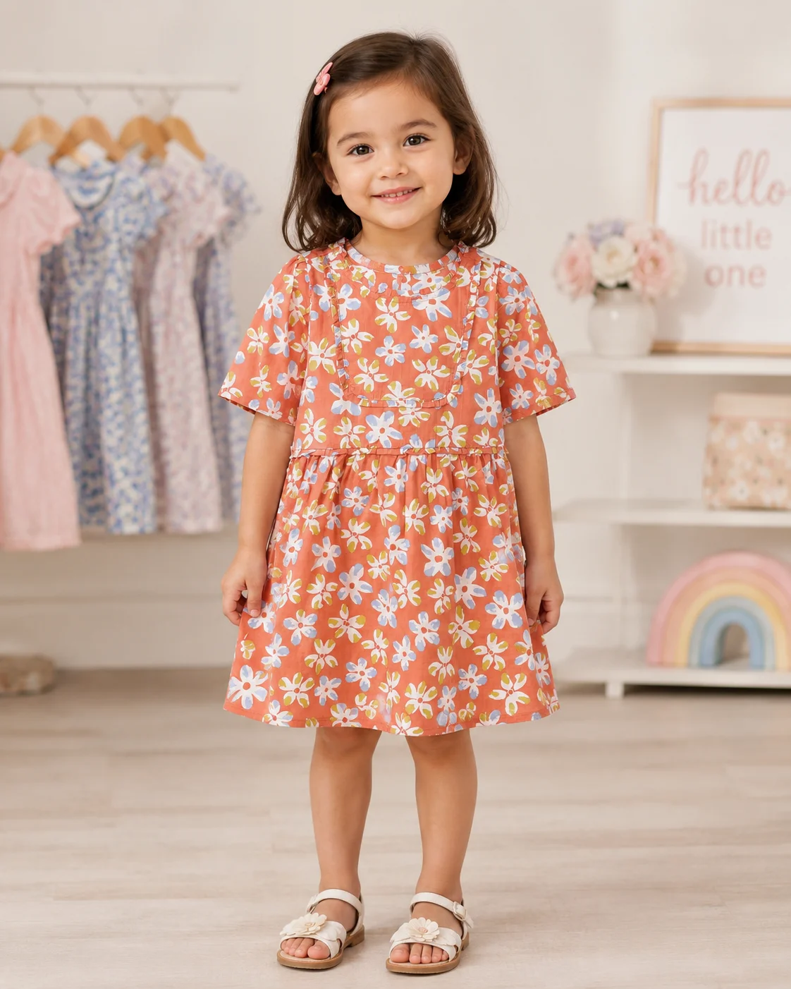 Girls Dress ( Size-3 Years  To 15/16 Years) (119677)