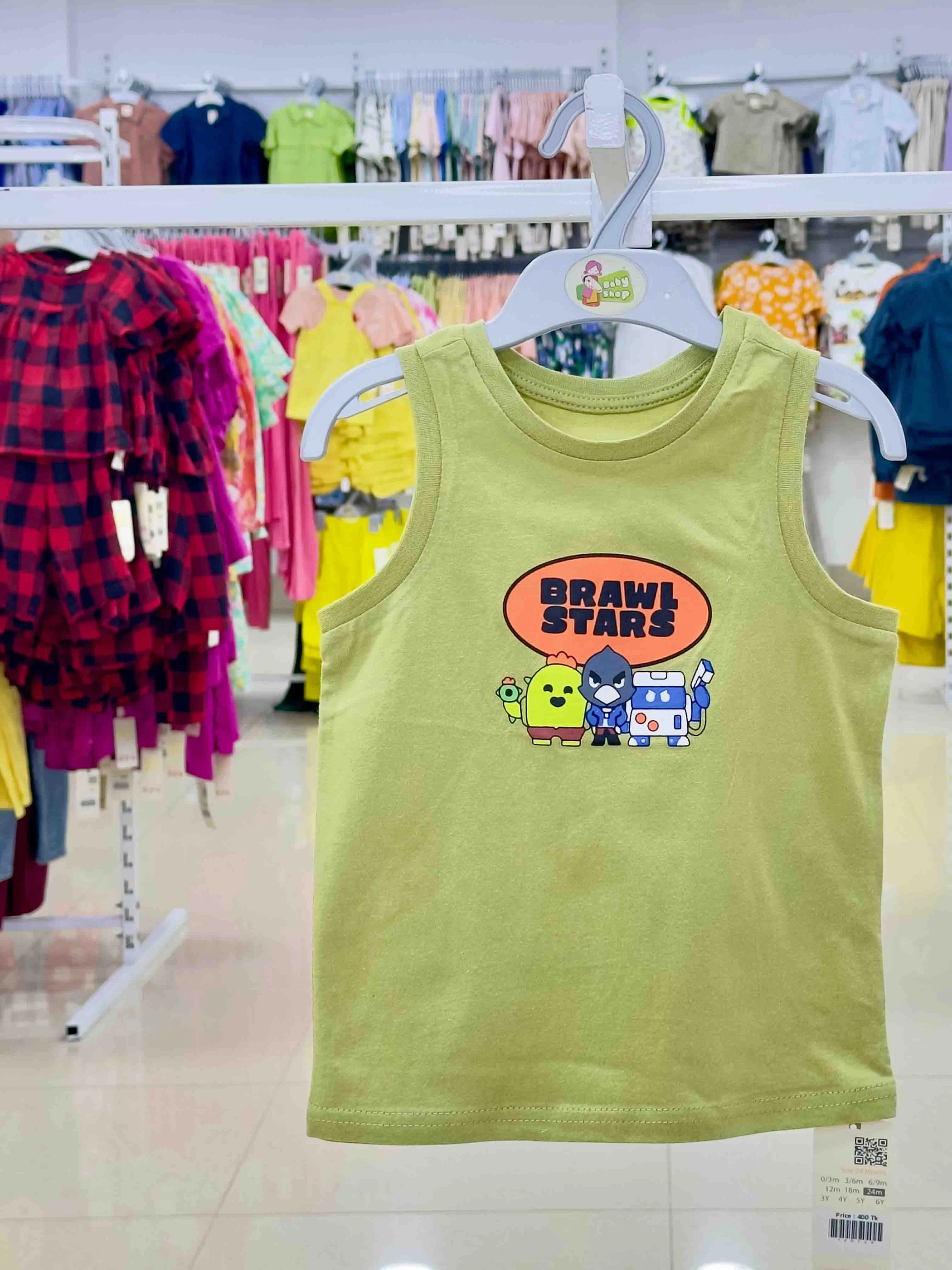 (Size-0/3 M-6 YearsBoys Tank Top) 120724
