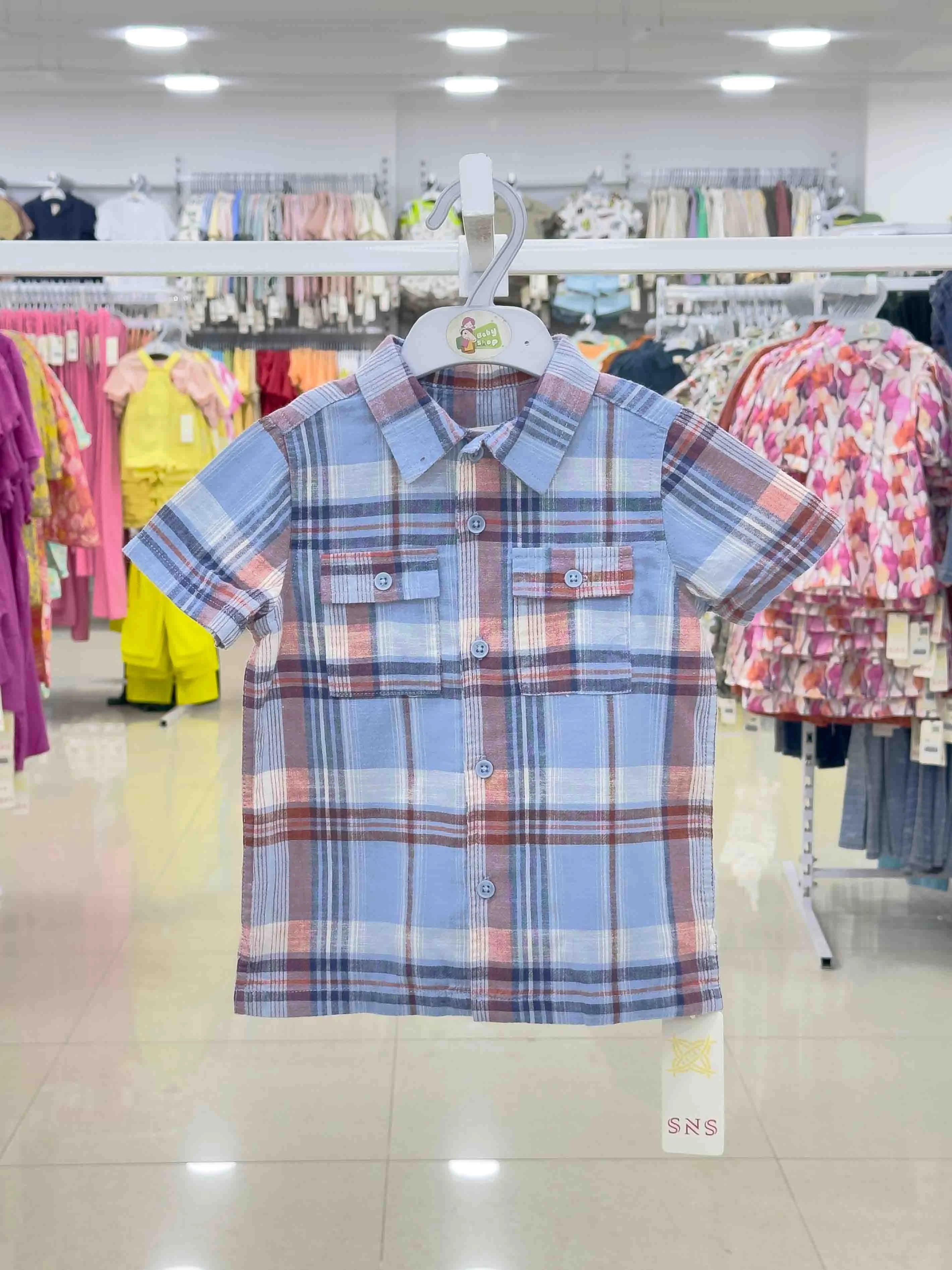 Boys Short Sleeve  Shirt (size-0/3 M to 6 Year) (121523)