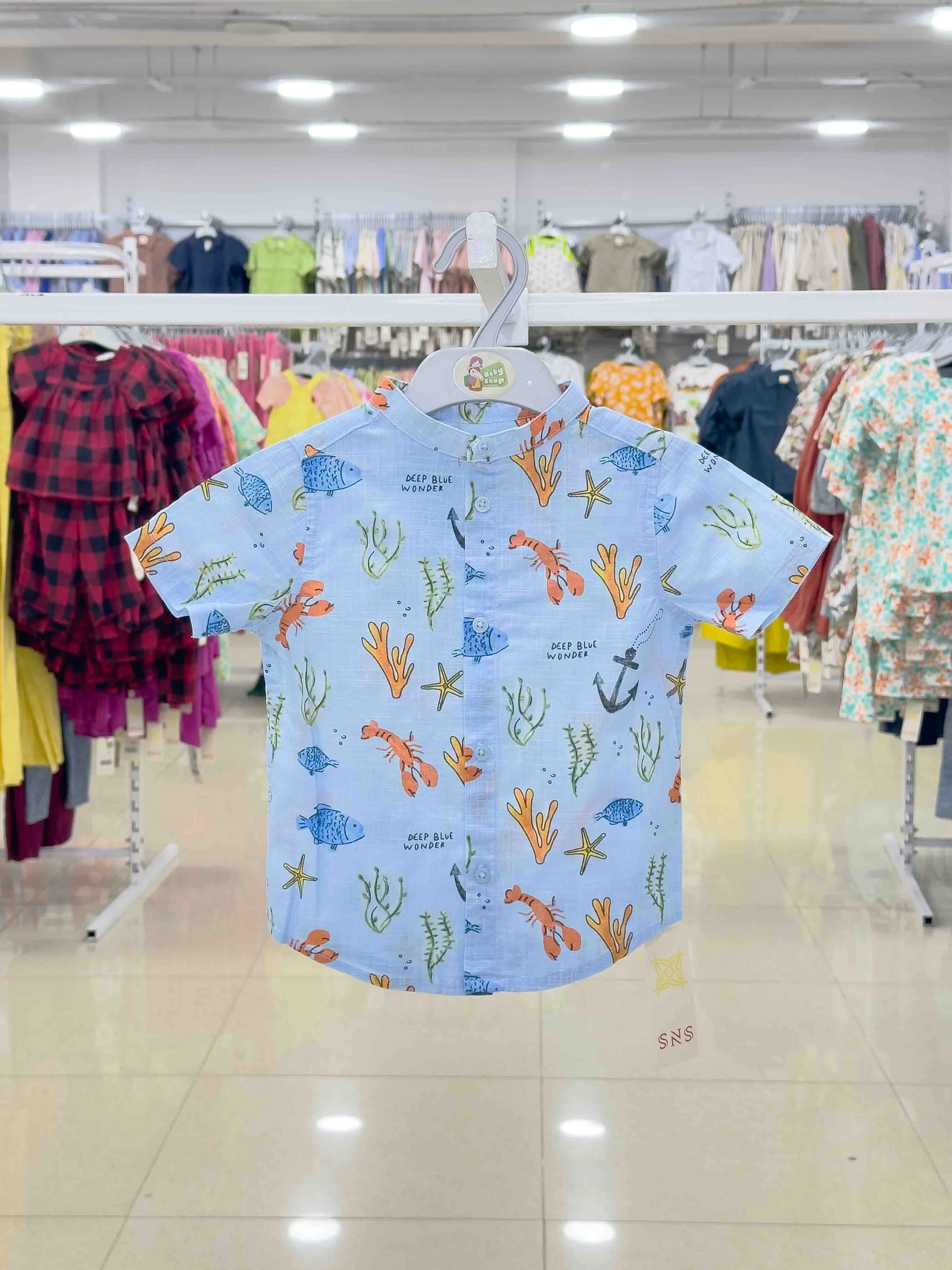 Boys Short Sleeve  Shirt (size-0/3 M to 6 Year) (120866)