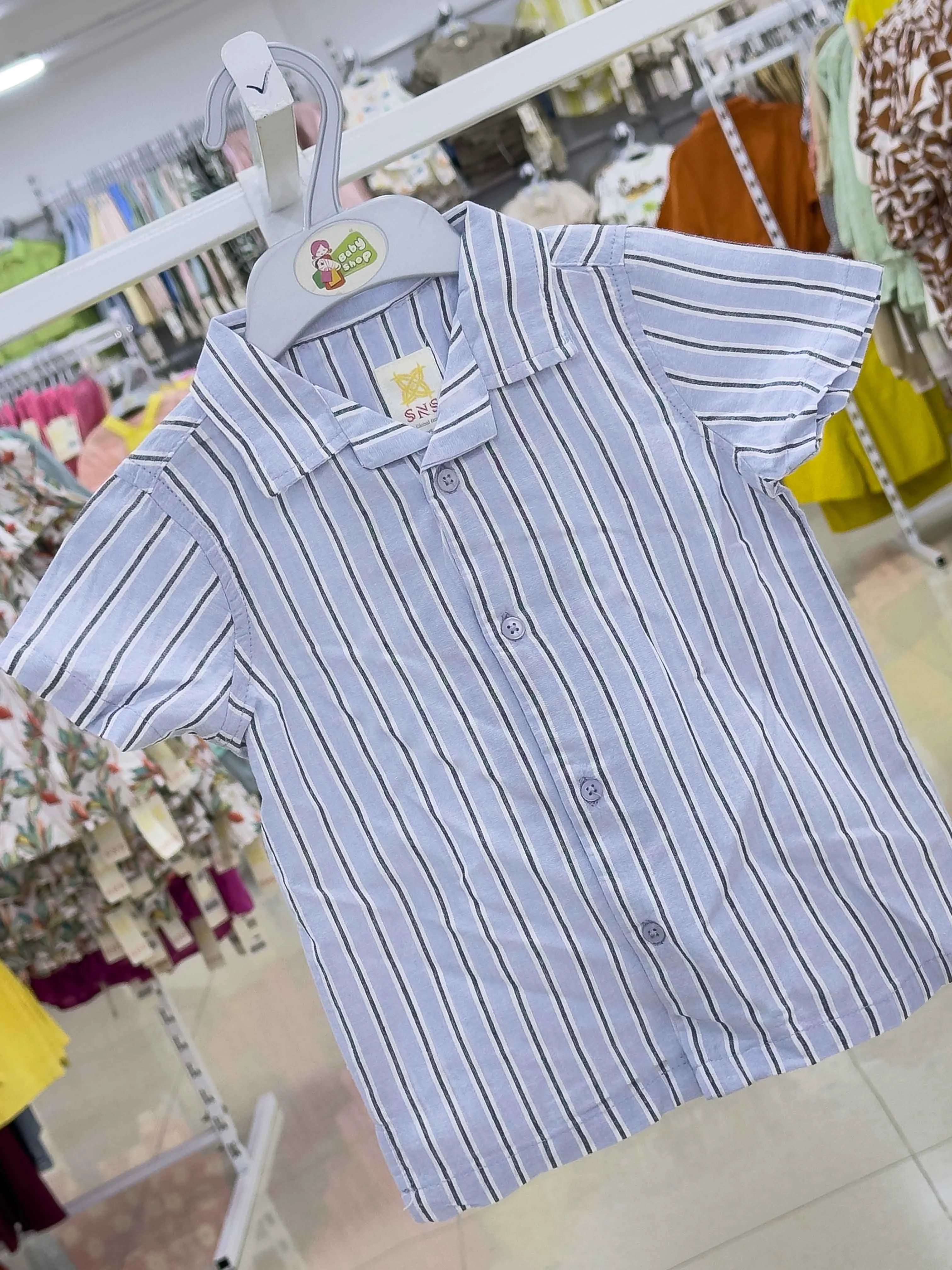 Boys Short  Sleeve  Shirt ( Size-0/3 M  TO6 Years ) (119783)