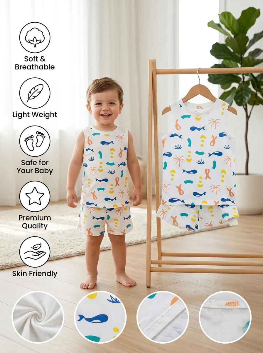 Boys 2 Pcs Set (0/3 M-6 Years) (119741)