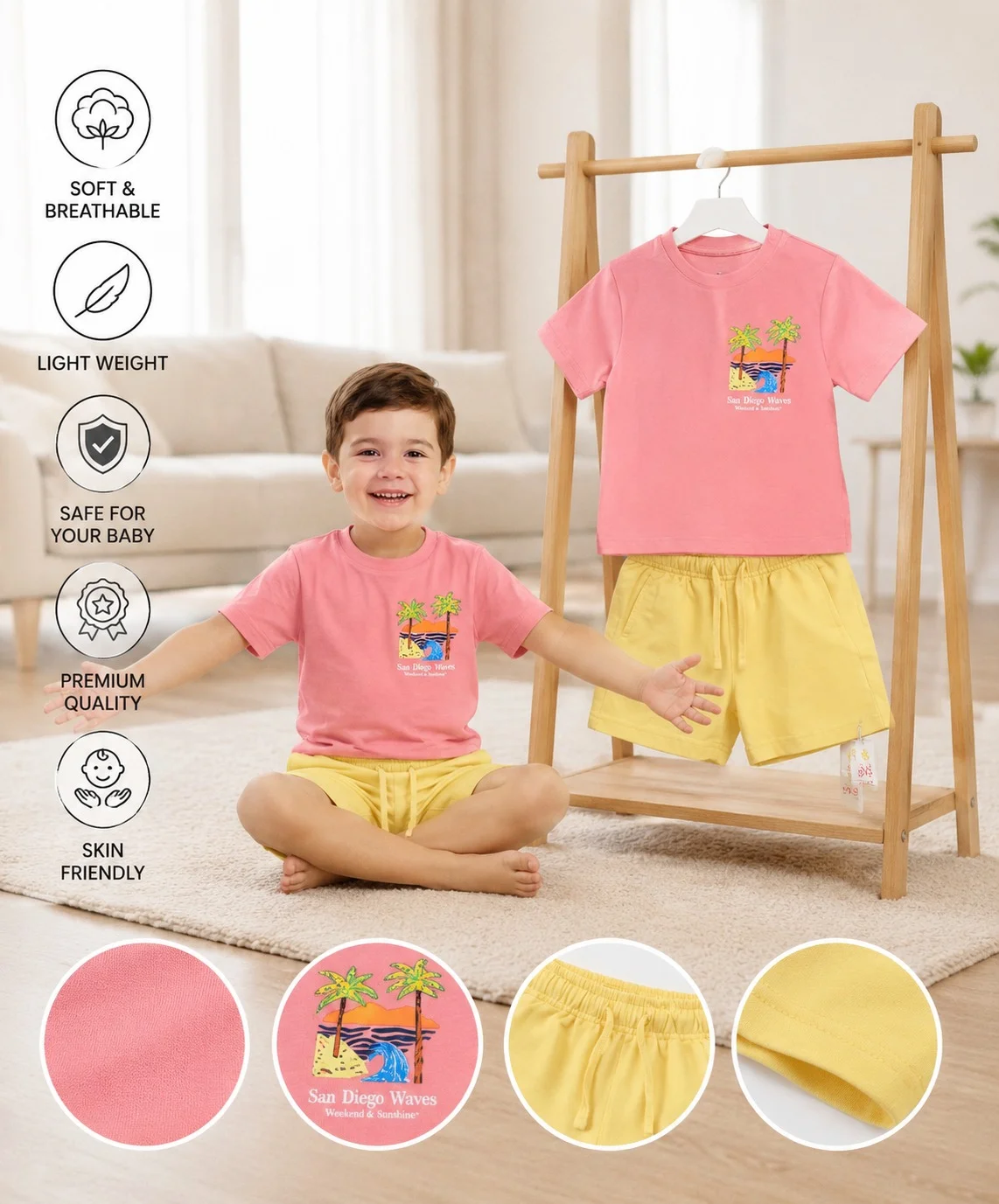 Boys 2 Pcs Set (3 Years-15/16 Years) (109077)