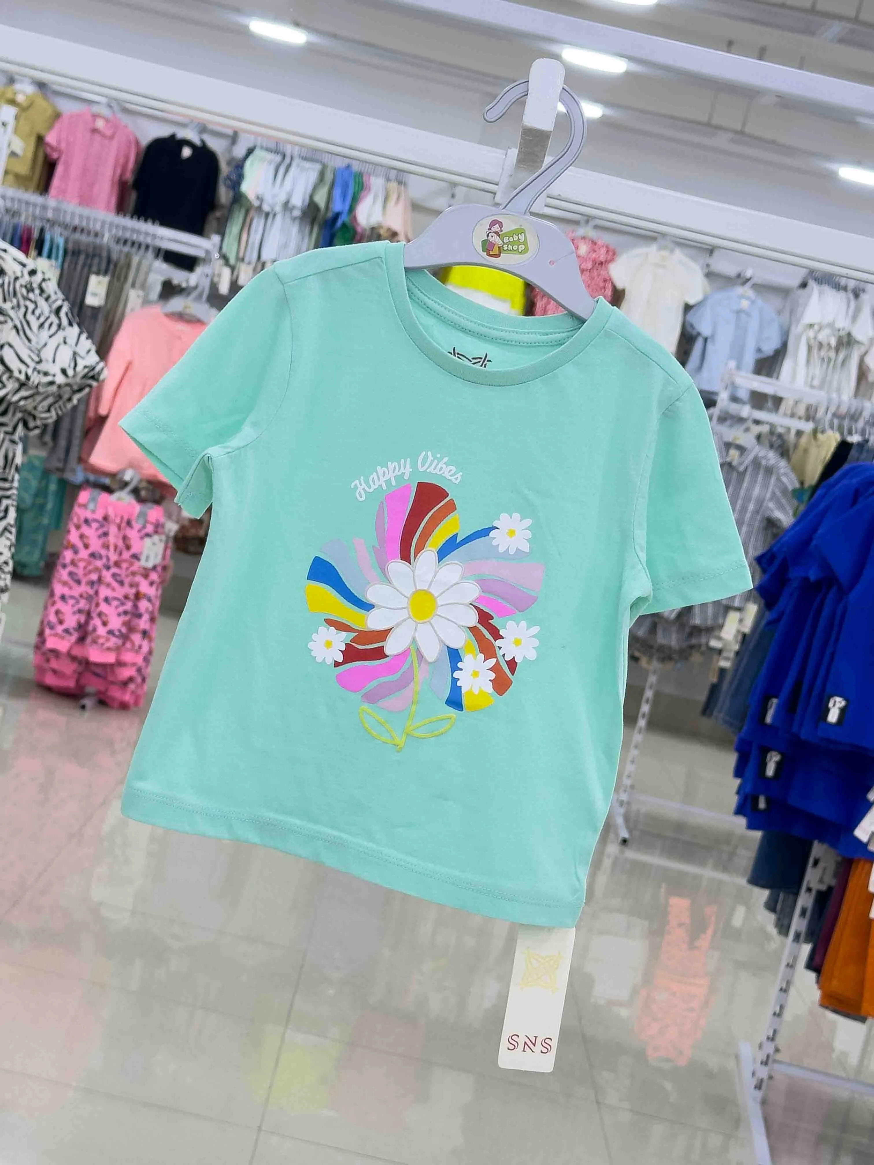 Girls Short Sleeve T- Shirt ( Size-0/3 M to 6 Years) 117062