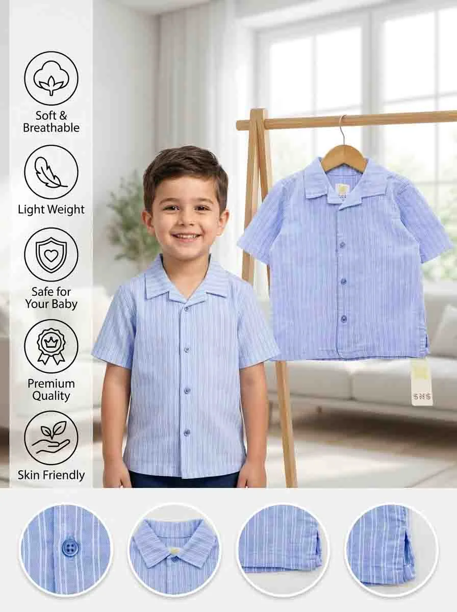 Boys Short Sleeve  Shirt (size-0/3 M to 6 Year) (112863)